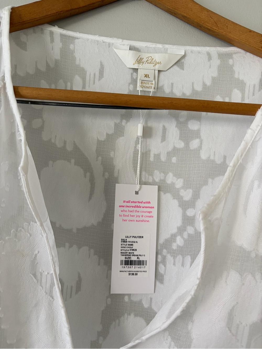 NWT Lily Pulitzer Shenzi Jacqaurd Cover-Up Dress - Picture 3 of 3